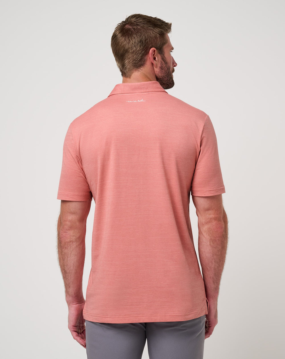 Dusty Rose Travis Mathew The Heater Polo