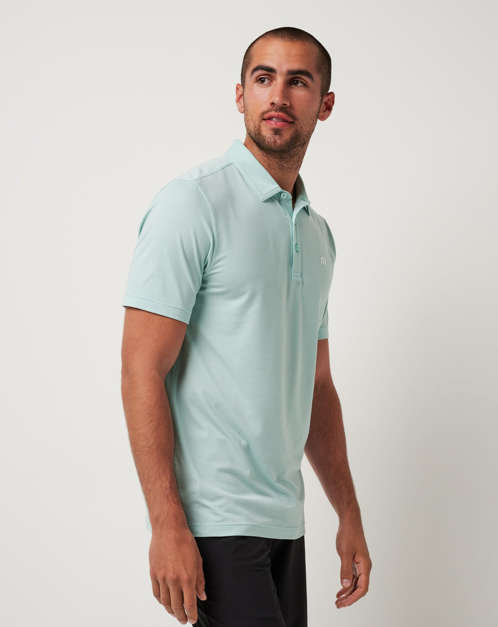 Eggshell Blue Travis Mathew The Heater Polo