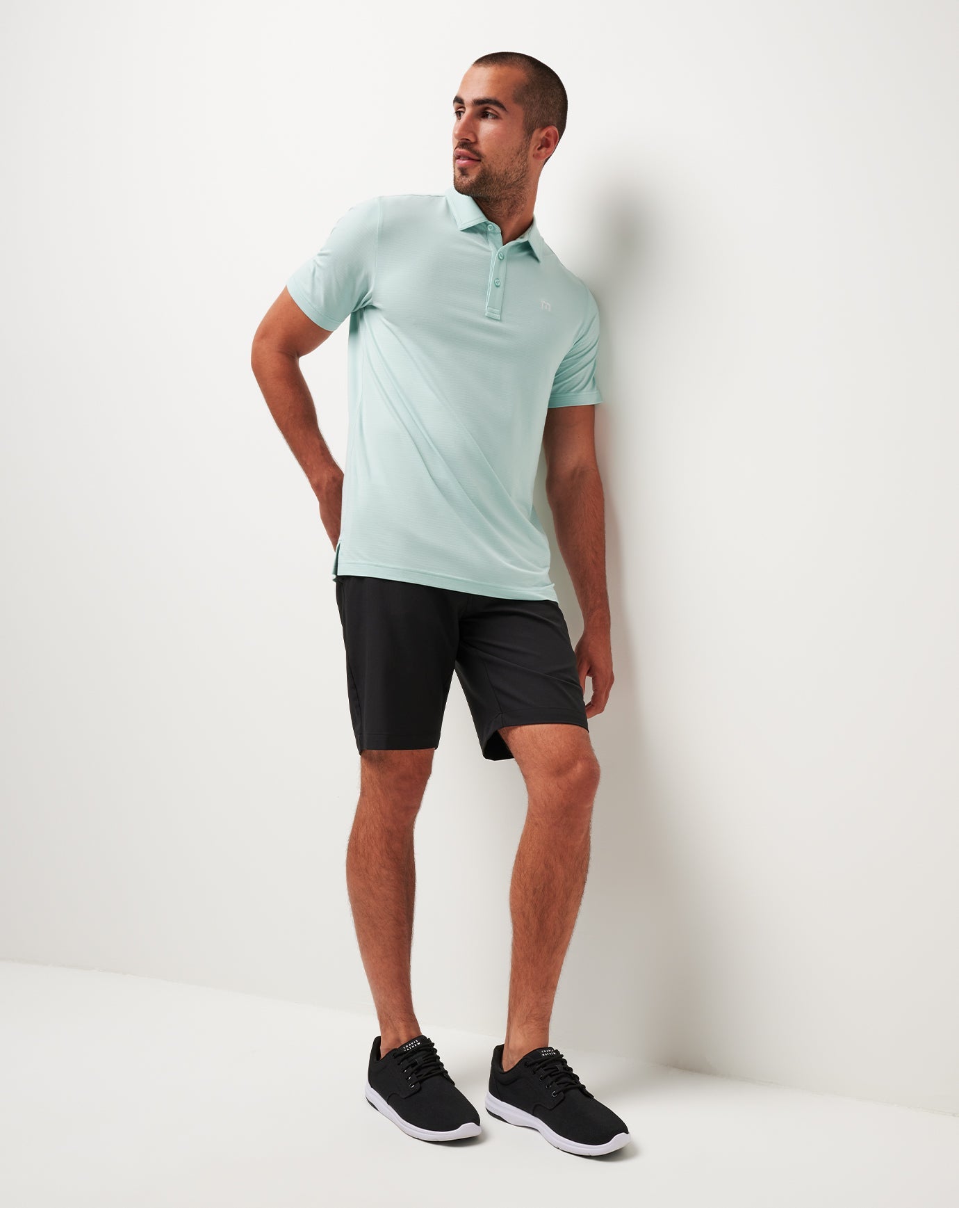 Eggshell Blue Travis Mathew The Heater Polo