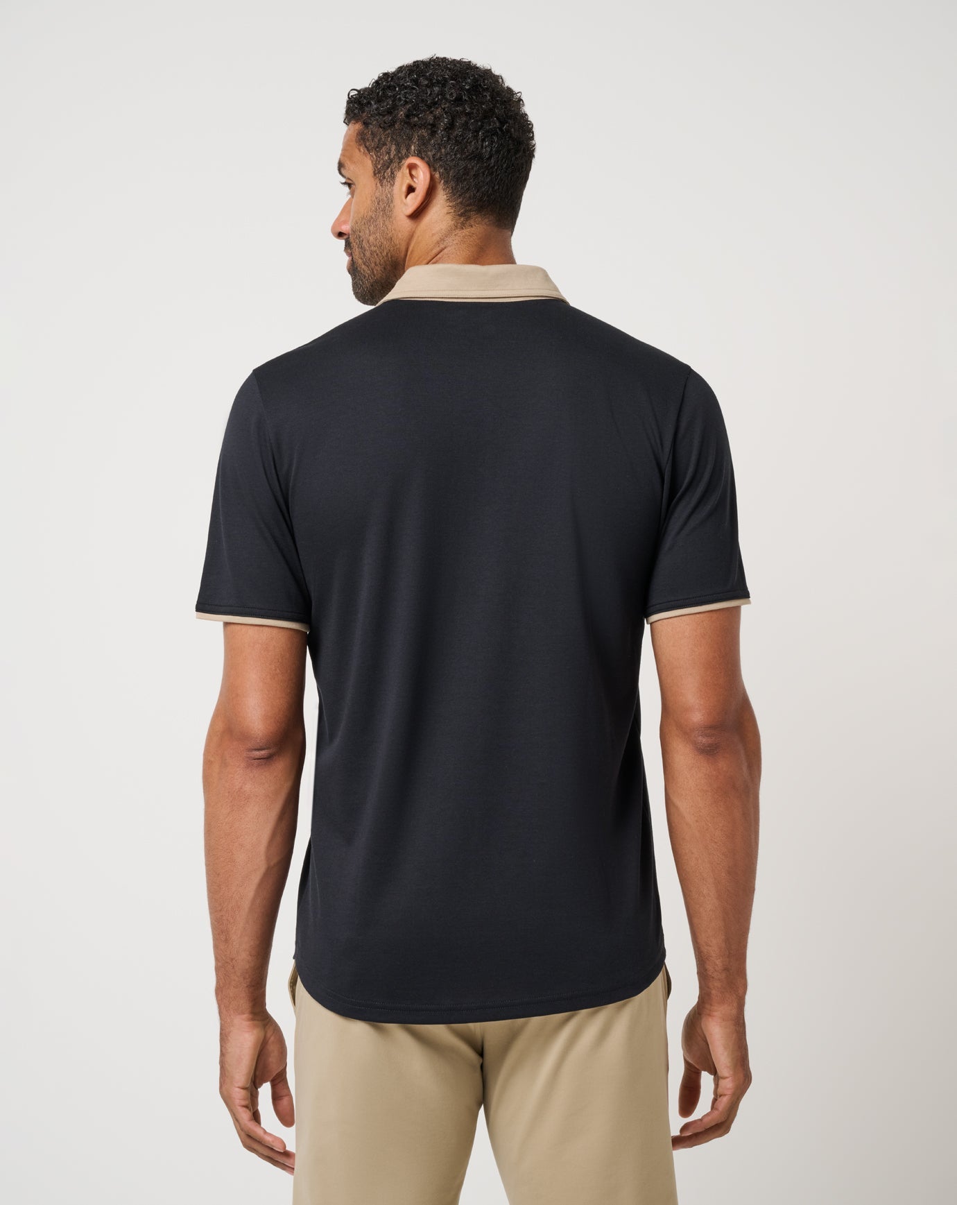 Black Travis Mathew All Day Social Club Polo