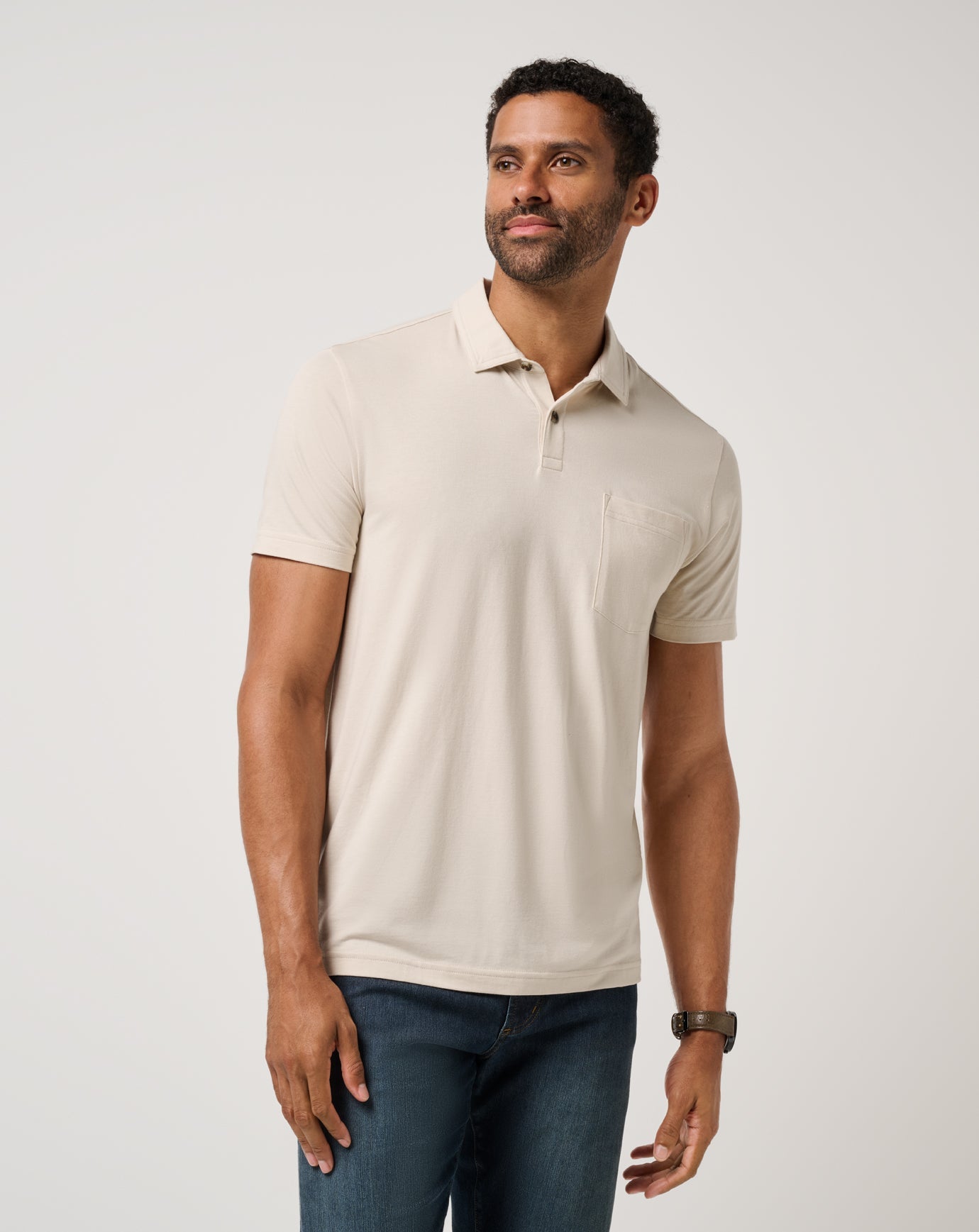 Italian Sand Travis Mathew The Cloud Polo