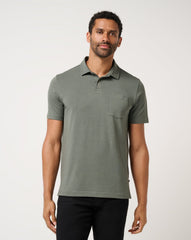 Dark Olive Travis Mathew The Cloud Polo