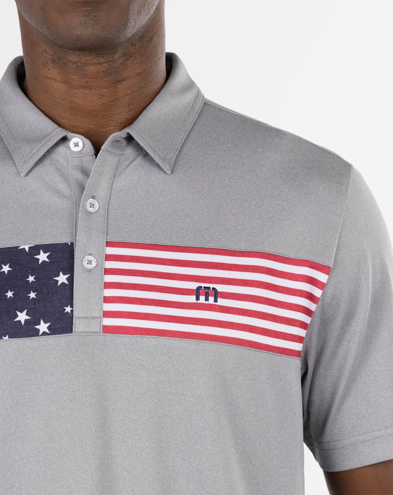 Heather Medium Grey Travis Mathew Sea to Sea Polo