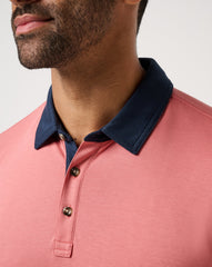 Brick Dust Travis Mathew All Day Social Club Polo