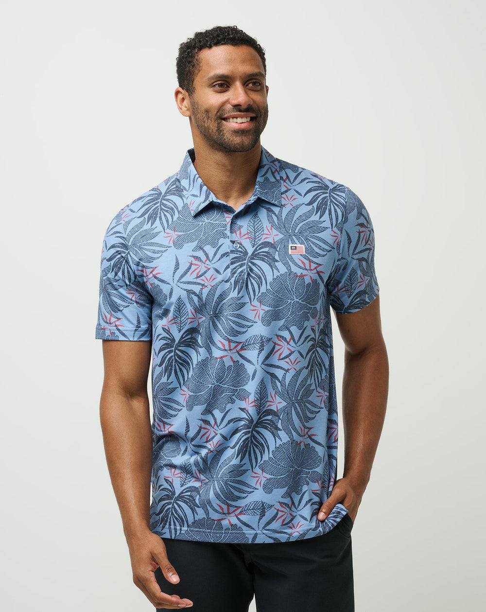 Quiet Harbor Travis Mathew Red Letter Day Polo