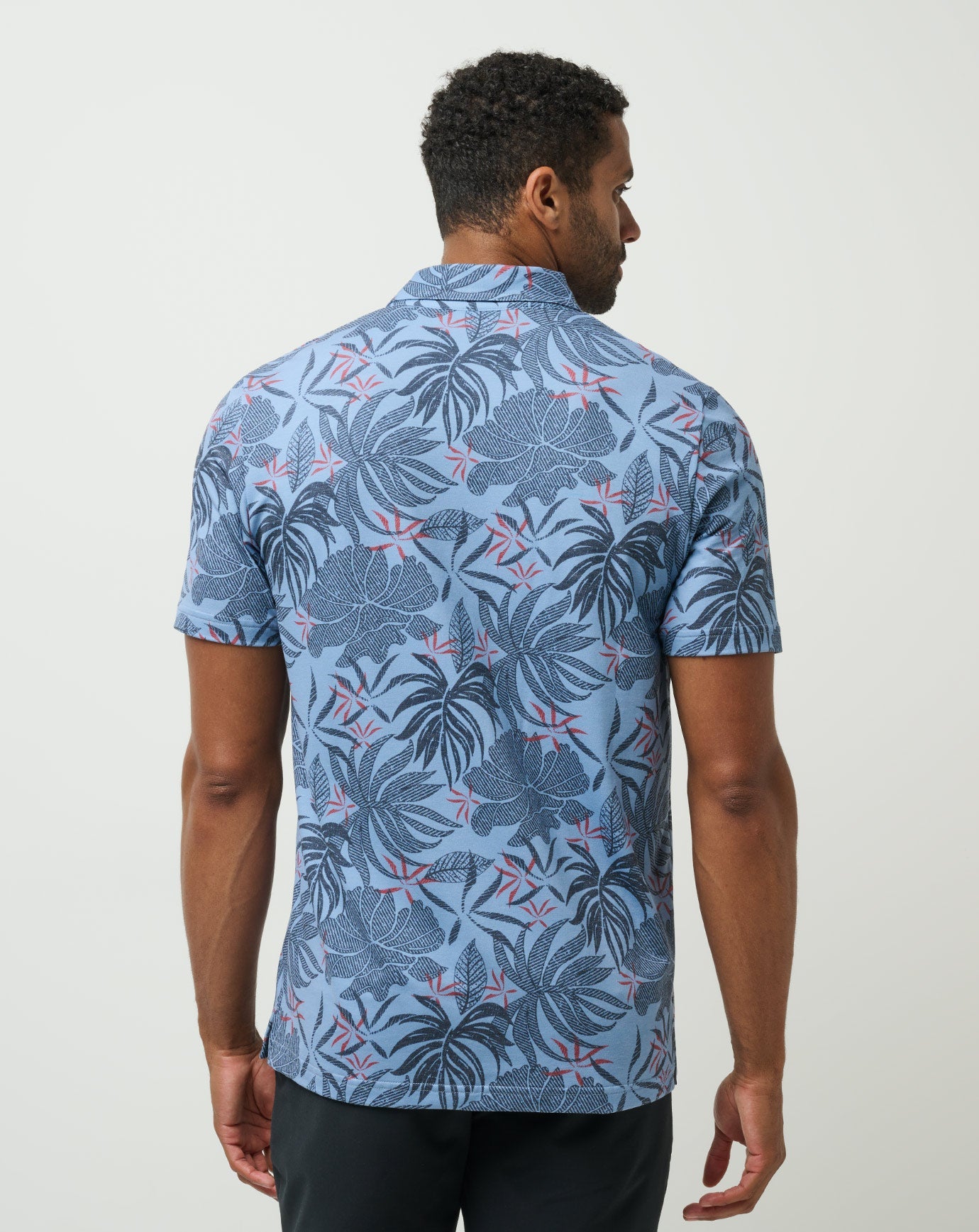 Quiet Harbor Travis Mathew Red Letter Day Polo