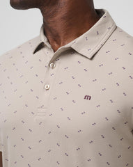 Oxford Tan Travis Mathew Canyon Hike Polo