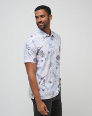 White Travis Mathew Tropical Fusion Polo