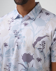 White Travis Mathew Tropical Fusion Polo