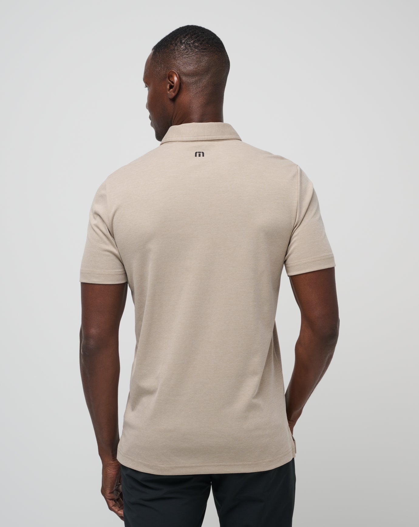 Oxford Tan Travis Mathew Deserted Cove Polo