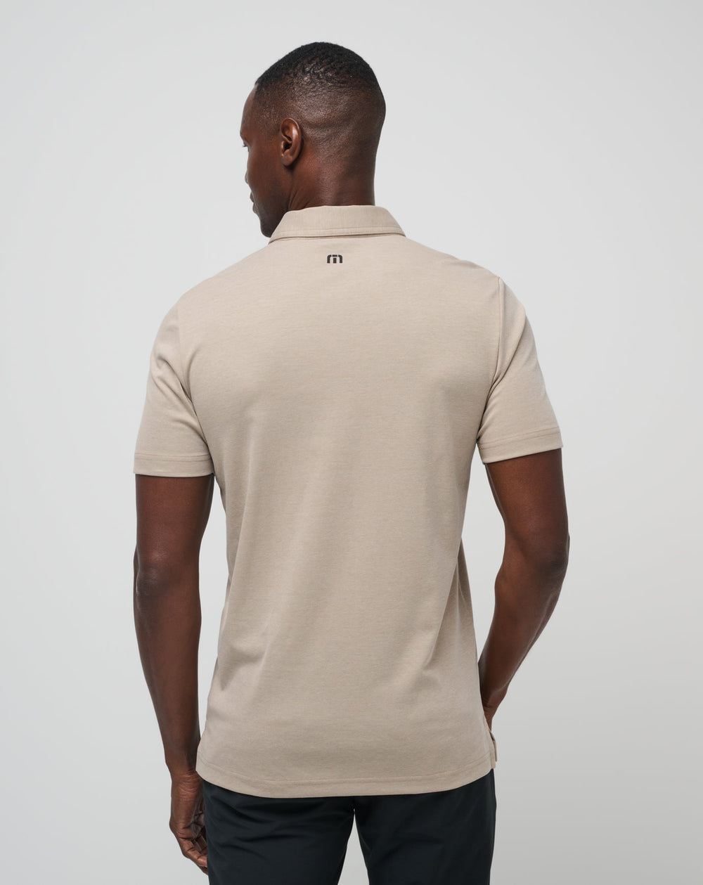 Oxford Tan Travis Mathew Deserted Cove Polo