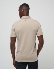 Oxford Tan Travis Mathew Deserted Cove Polo