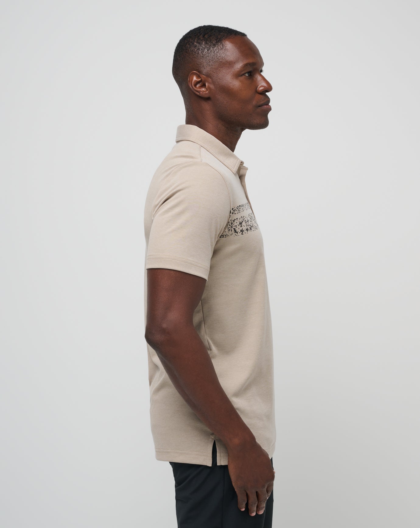 Oxford Tan Travis Mathew Deserted Cove Polo