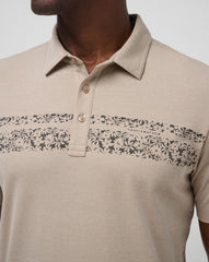 Oxford Tan Travis Mathew Deserted Cove Polo