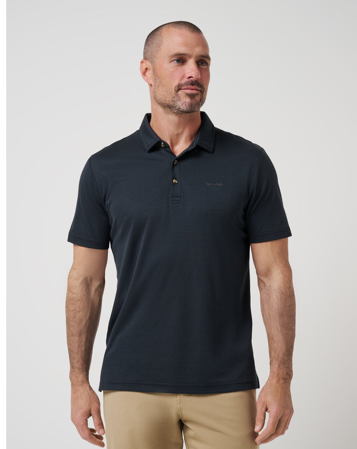 Black Travis Mathew The Zinna 2.0 Polo