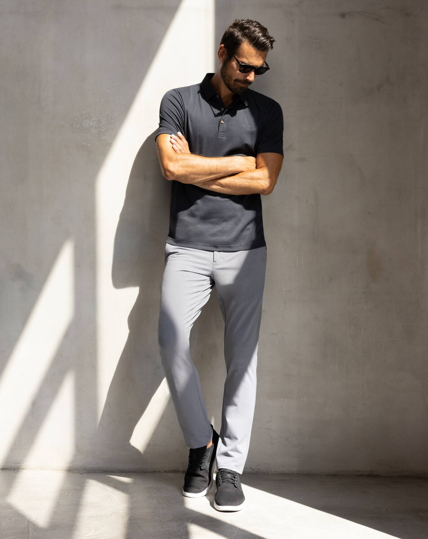 Black Travis Mathew The Zinna 2.0 Polo