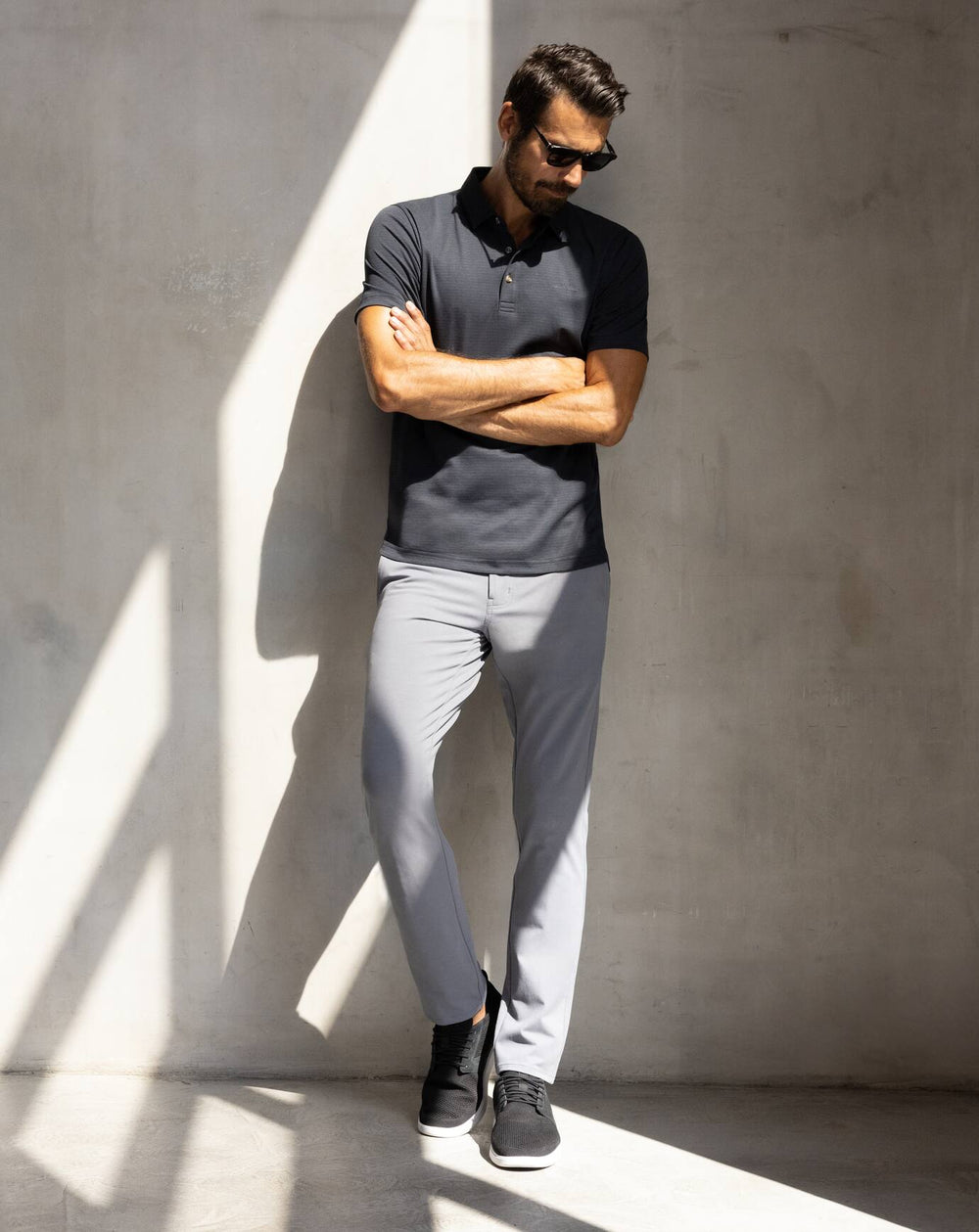 Black Travis Mathew The Zinna 2.0 Polo