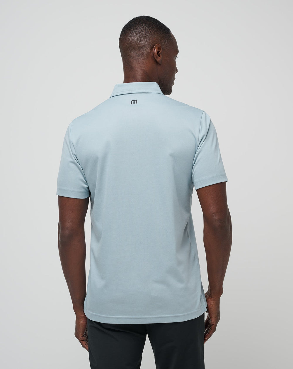 Heather Dusty Blue Travis Mathew Fresh Catch Polo