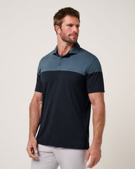 Bering Sea Travis Mathew Heater Pro Color Block Polo