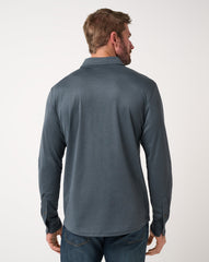 Mood Indigo/Vintage Indigo Travis Mathew The Zinna 2.0 Long Sleeve Polo