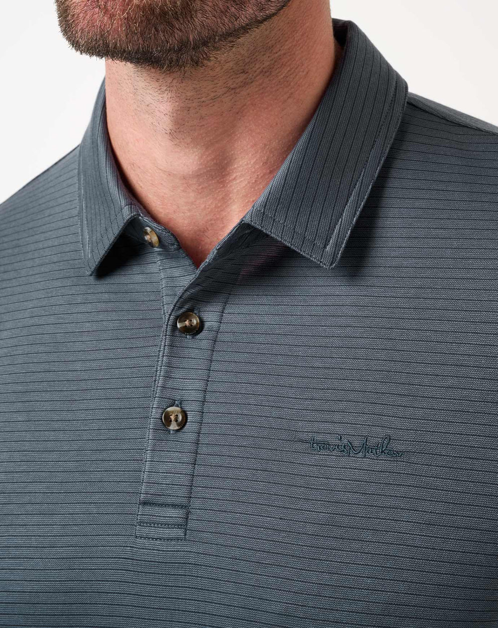 Mood Indigo/Vintage Indigo Travis Mathew The Zinna 2.0 Long Sleeve Polo