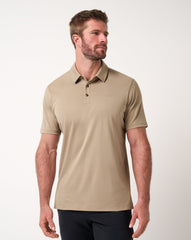 Weathered Teak Travis Mathew The Zinna 2.0 Polo