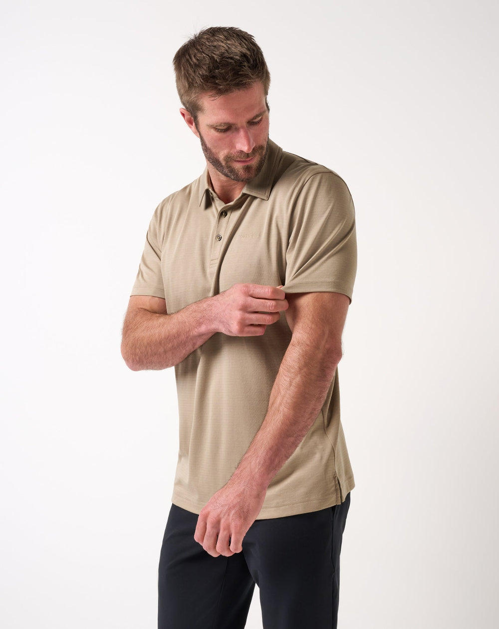 Weathered Teak Travis Mathew The Zinna 2.0 Polo