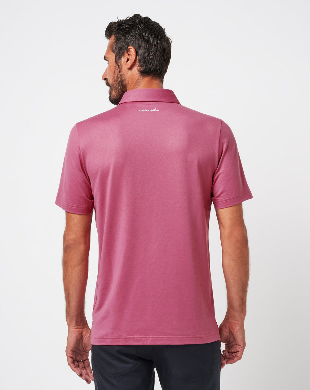 Rose Wine Travis Mathew Featherweight Performance Polo