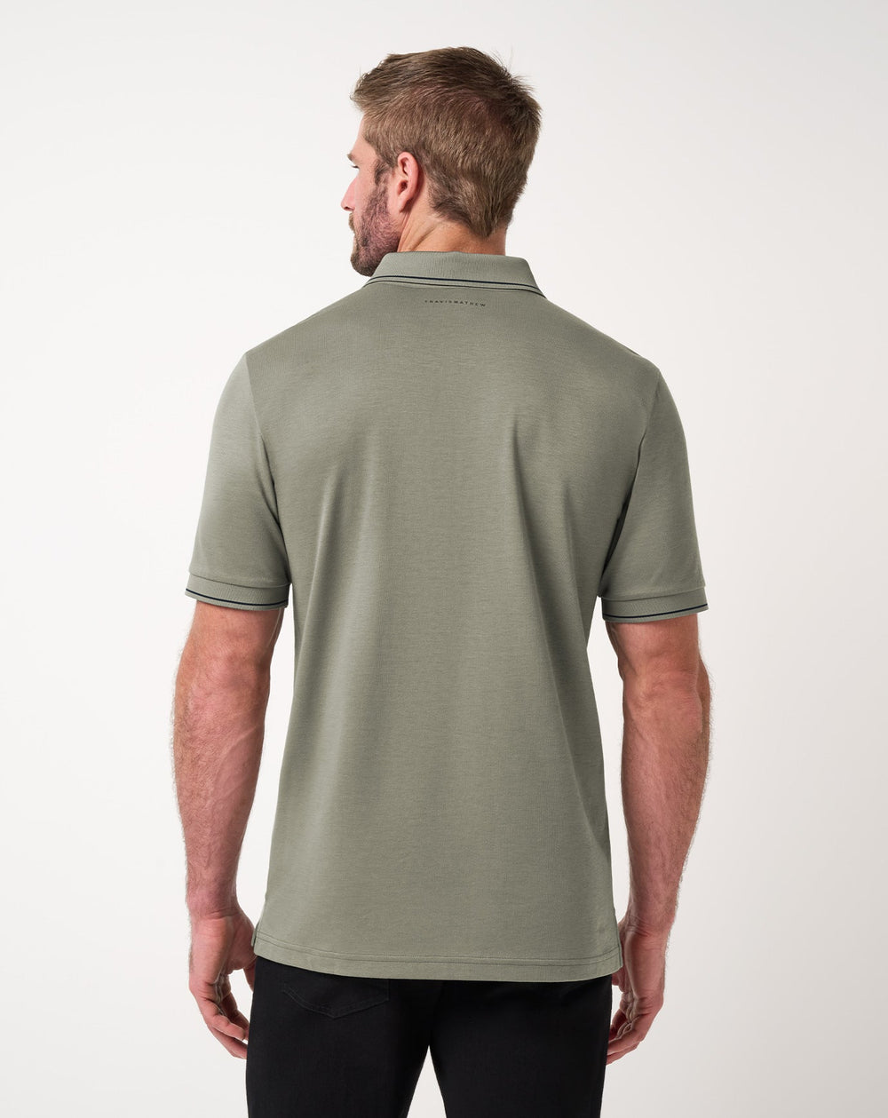 Dark Olive Travis Mathew Happier Hour Polo