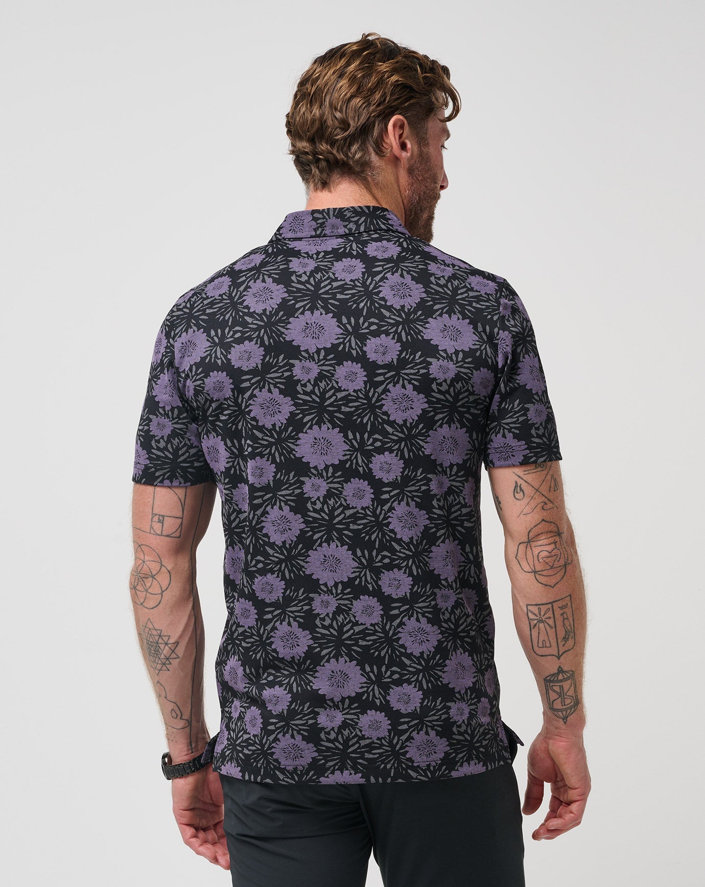 Black Travis Mathew Not Happening Polo