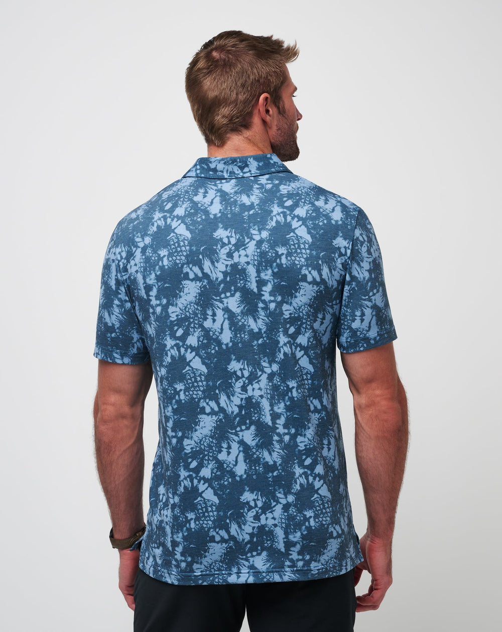 Dark Teal Travis Mathew Featherweight Please Polo