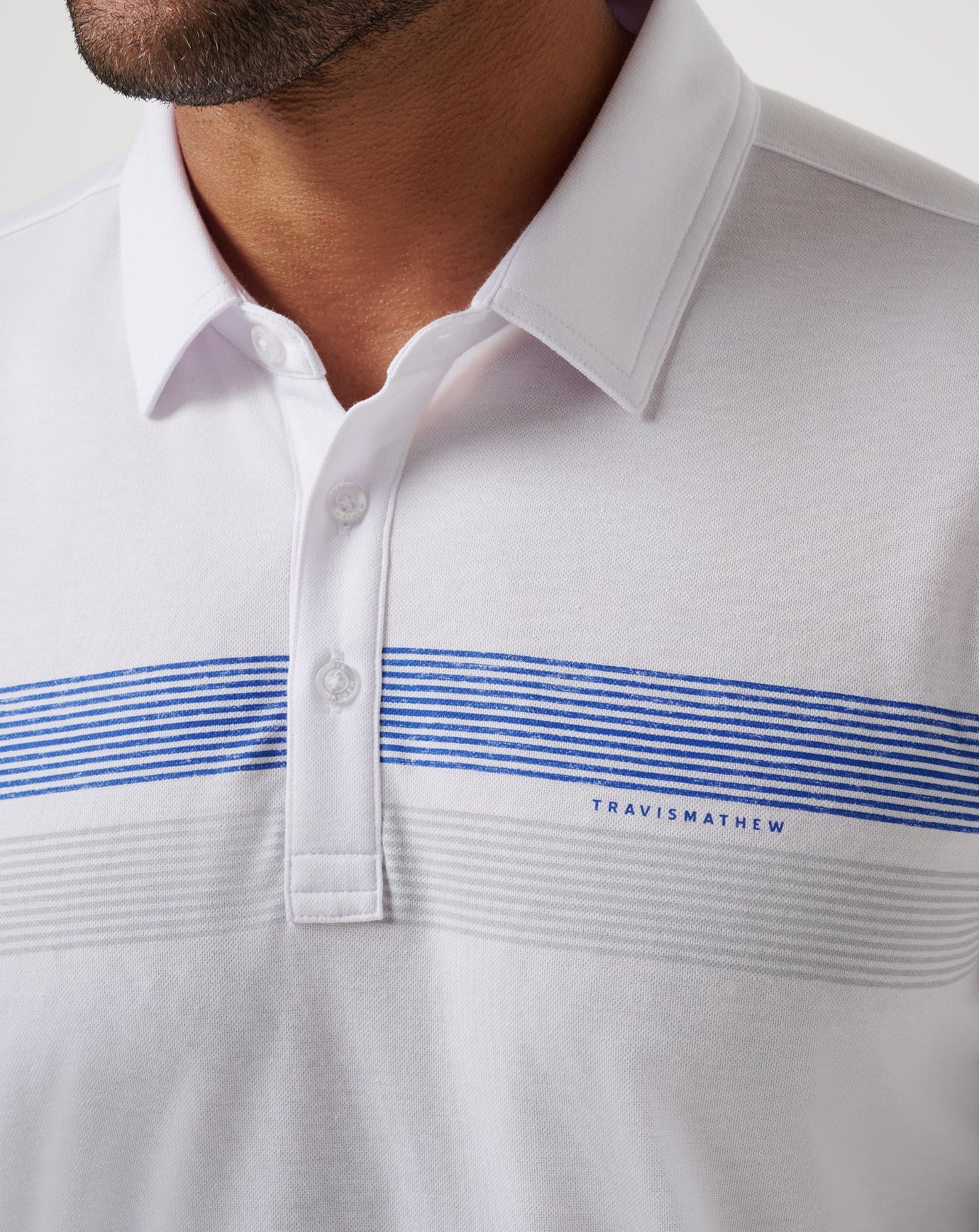 White Travis Mathew Los Angeles Dodgers Top Recruit Polo