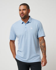 Heather Blue Travis Mathew Los Angeles Dodgers Playoff Pitch Polo