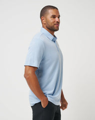 Heather Blue Travis Mathew Los Angeles Dodgers Playoff Pitch Polo
