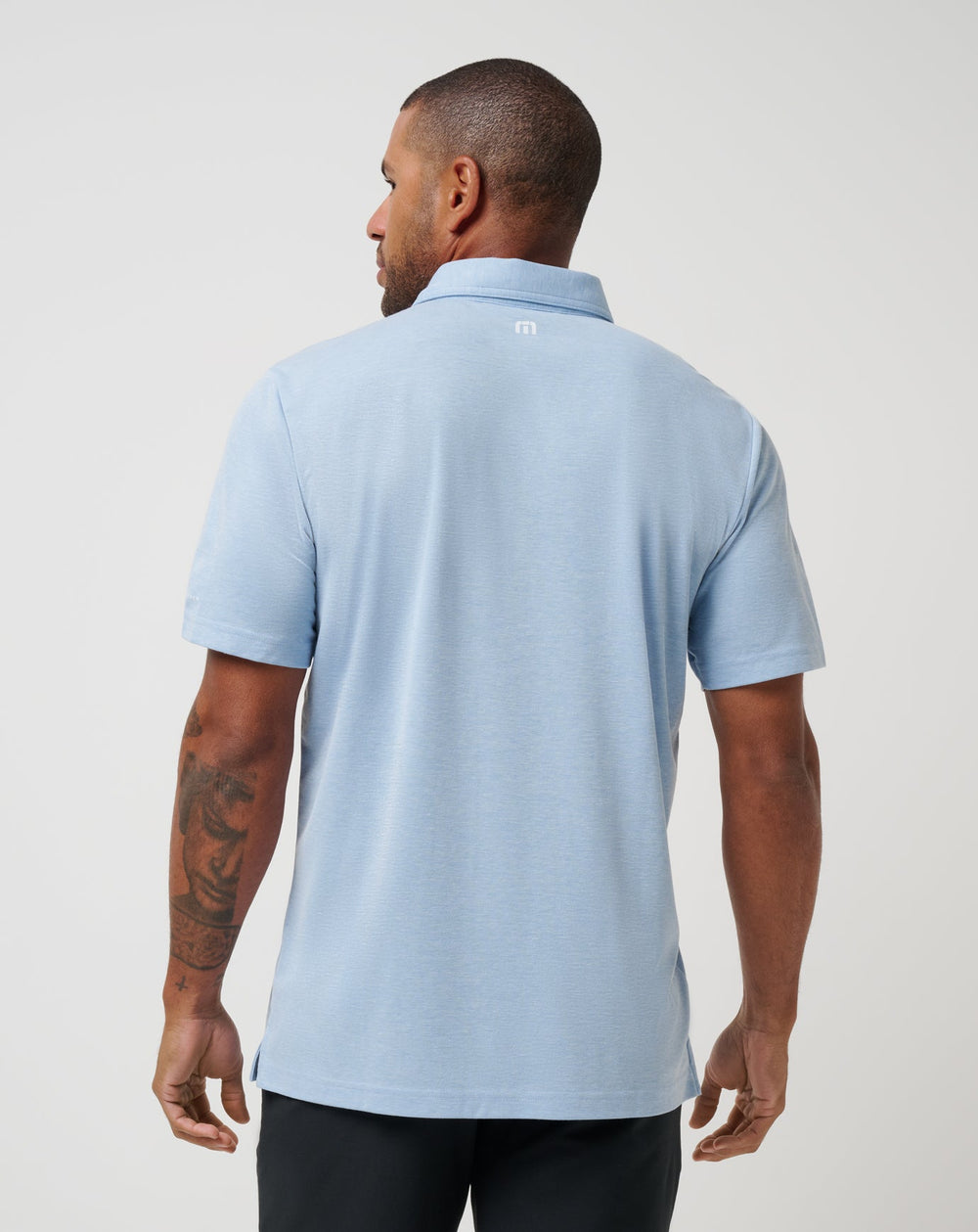 Heather Blue Travis Mathew Los Angeles Dodgers Playoff Pitch Polo