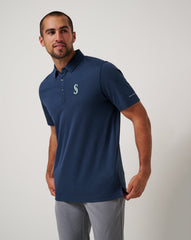 Navy Travis Mathew Seattle Mariners Playoff Pitch Polo