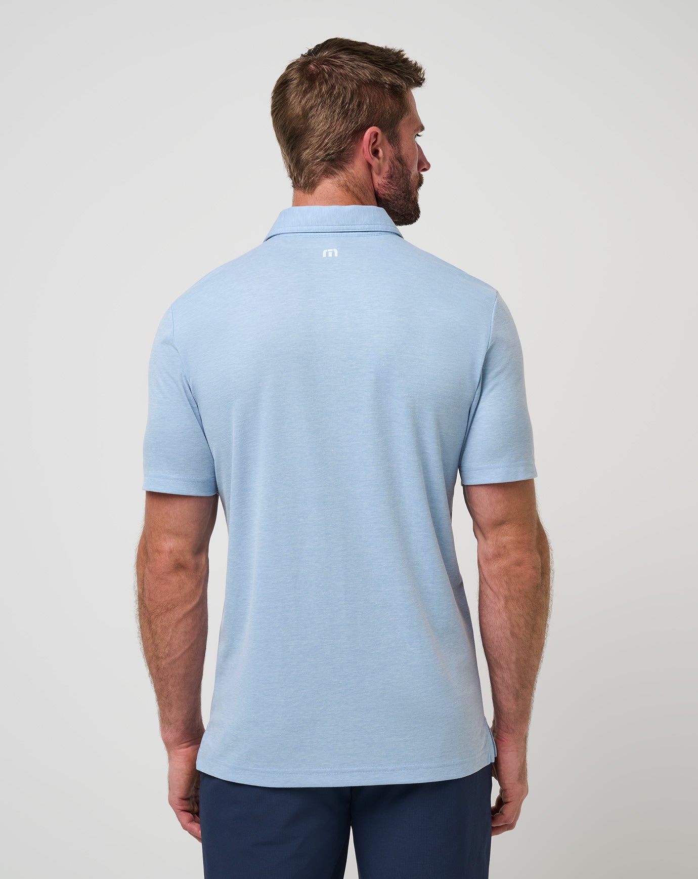 Heather Blue Travis Mathew Tennessee School Pride Polo