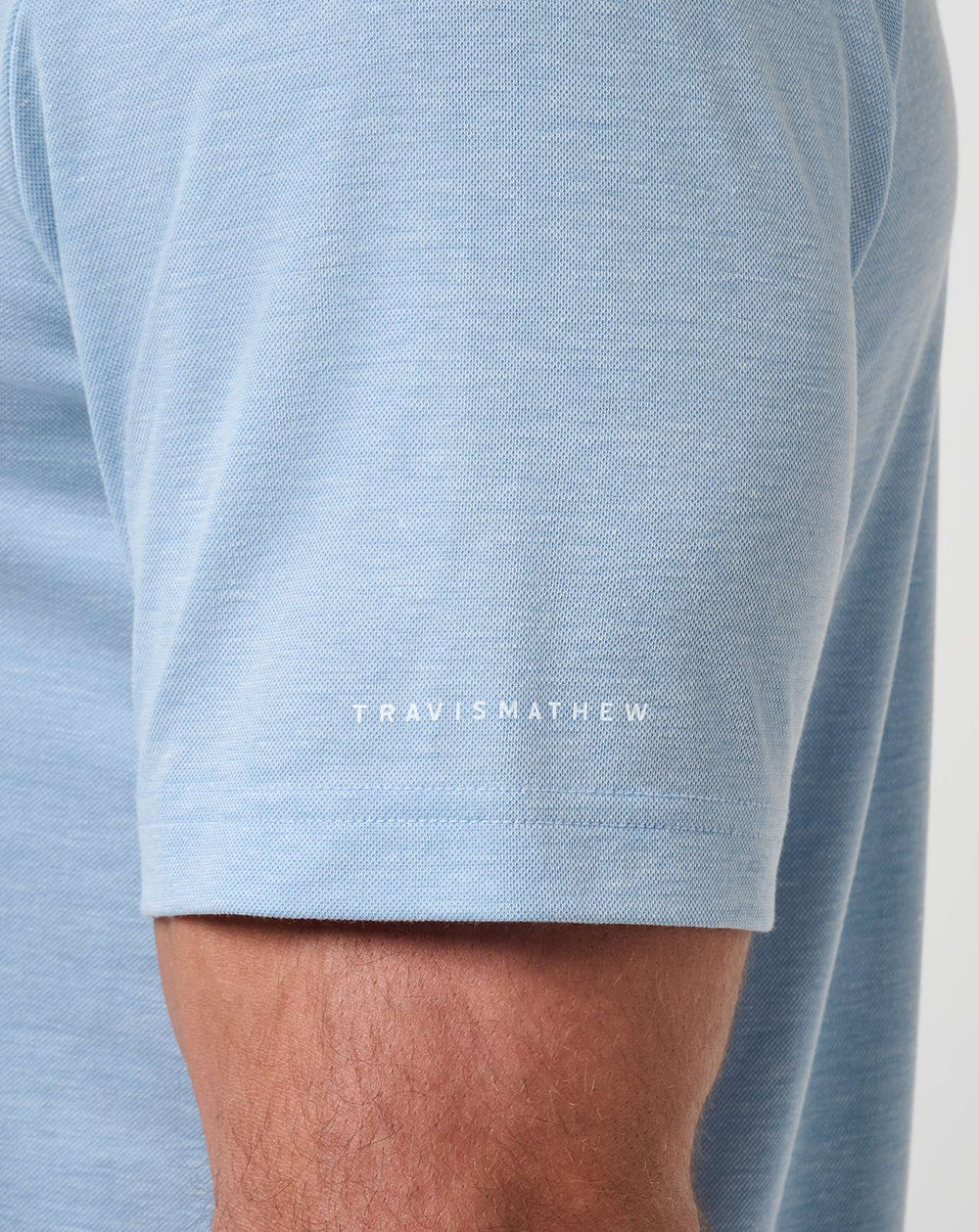 Heather Blue Travis Mathew Tennessee School Pride Polo