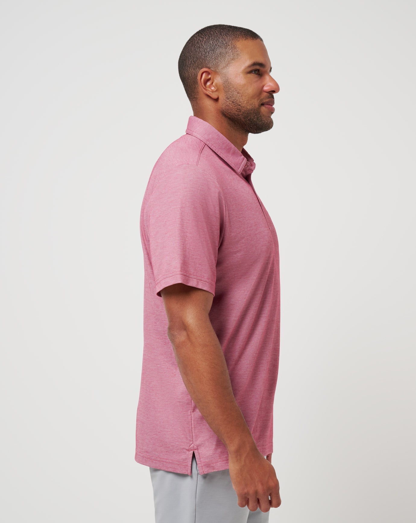 Heather Red Travis Mathew St Louis Cardinals Playoff Pitch Polo