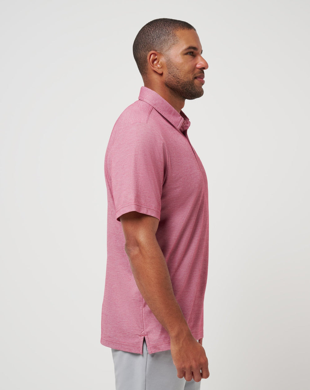 Heather Red Travis Mathew St Louis Cardinals Playoff Pitch Polo