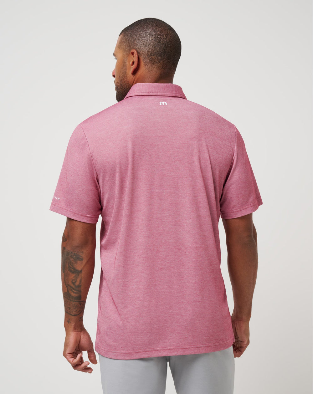 Heather Red Travis Mathew St Louis Cardinals Playoff Pitch Polo