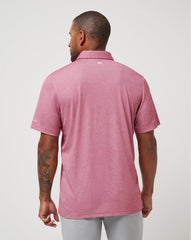 Heather Red Travis Mathew St Louis Cardinals Playoff Pitch Polo