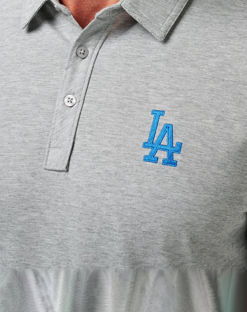 Heather Grey Travis Mathew Los Angeles Dodgers The Zinna Polo