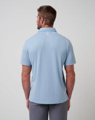 Heather Blue Travis Mathew Chicago Cubs Playoff Pitch Polo