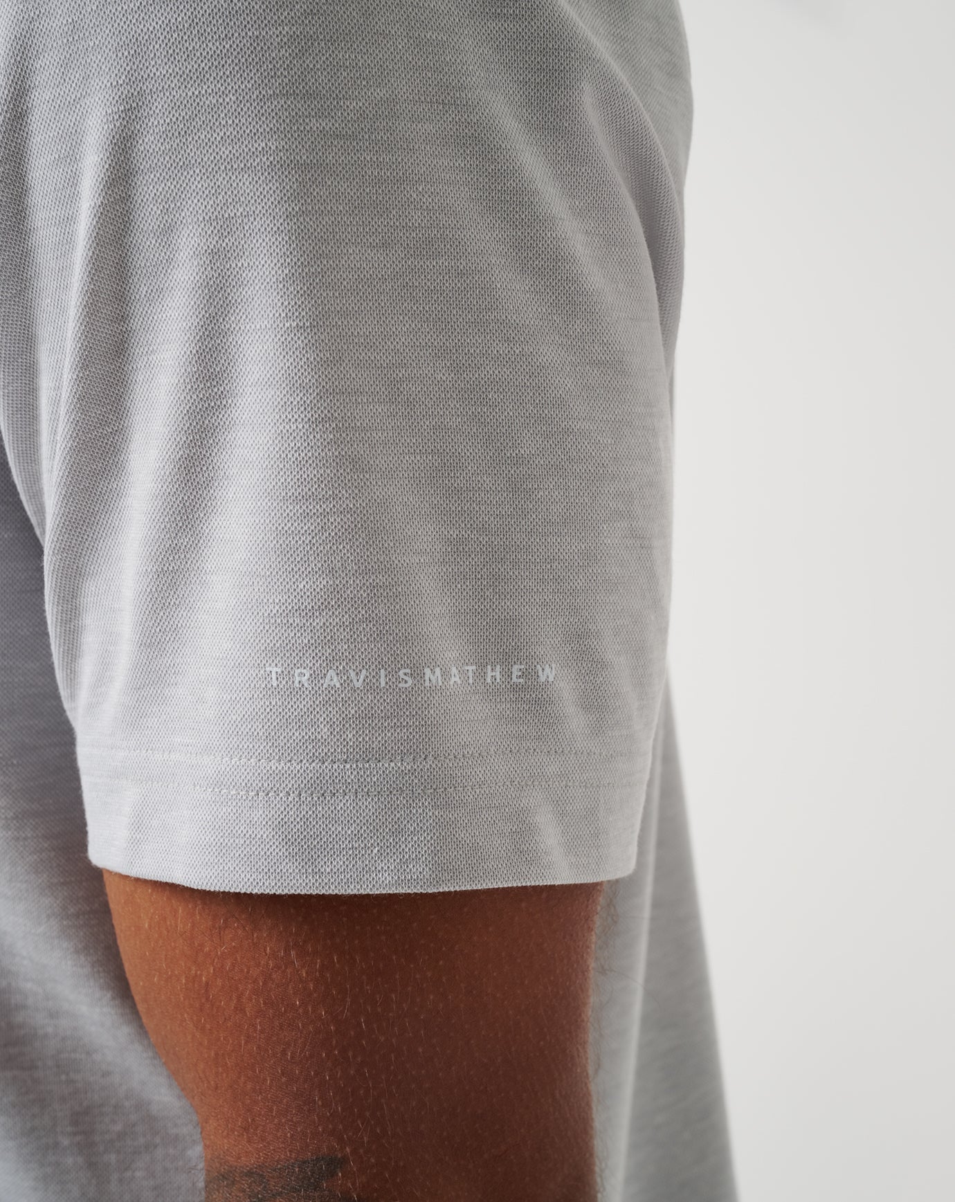 Heather Grey Travis Mathew New York Yankees Playoff Pitch Polo