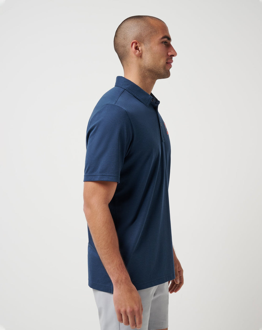 Navy Travis Mathew Cleveland Guardians Playoff Pitch Polo