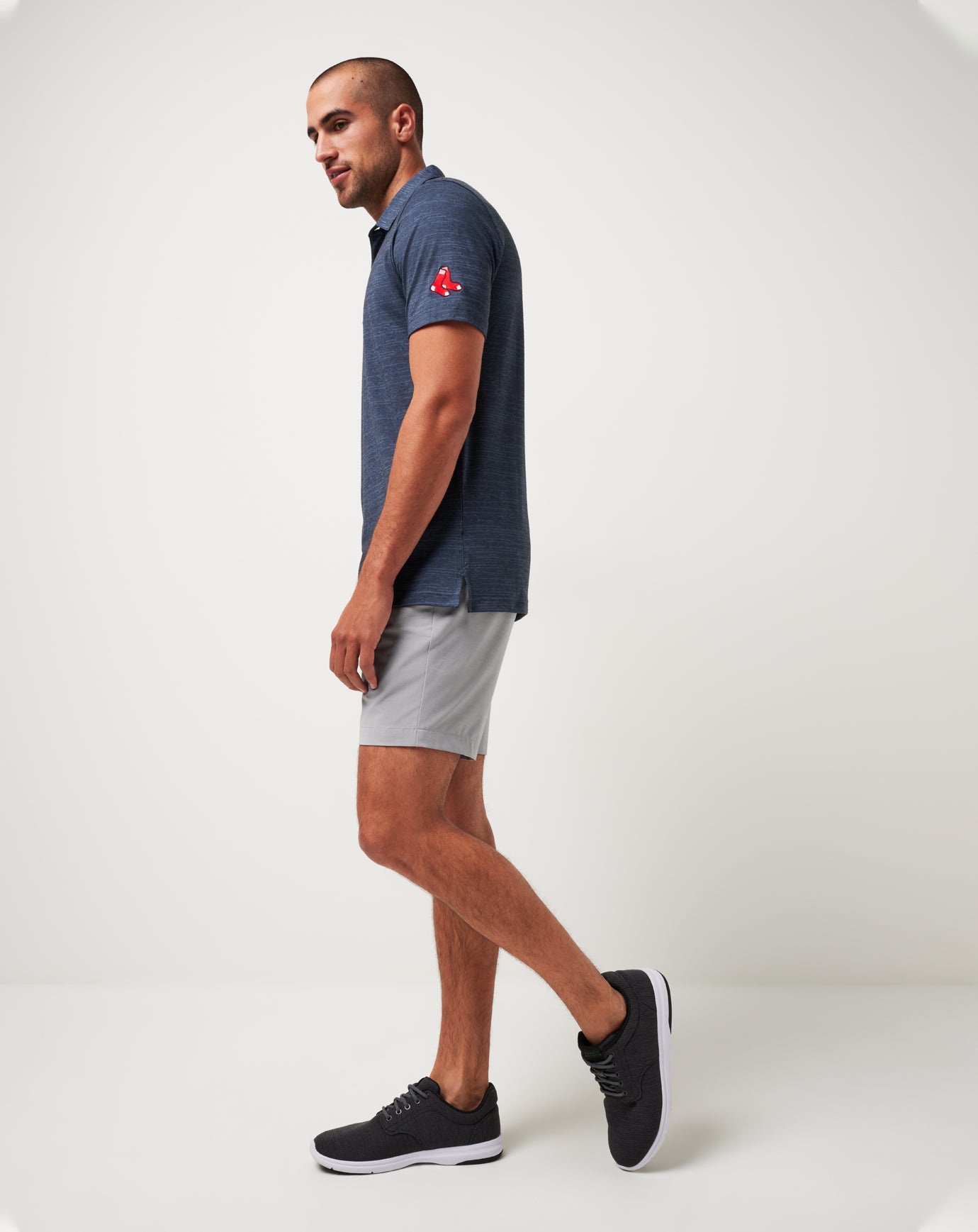 Vintage Indigo/Black Travis Mathew Boston Red Sox The Heater Polo