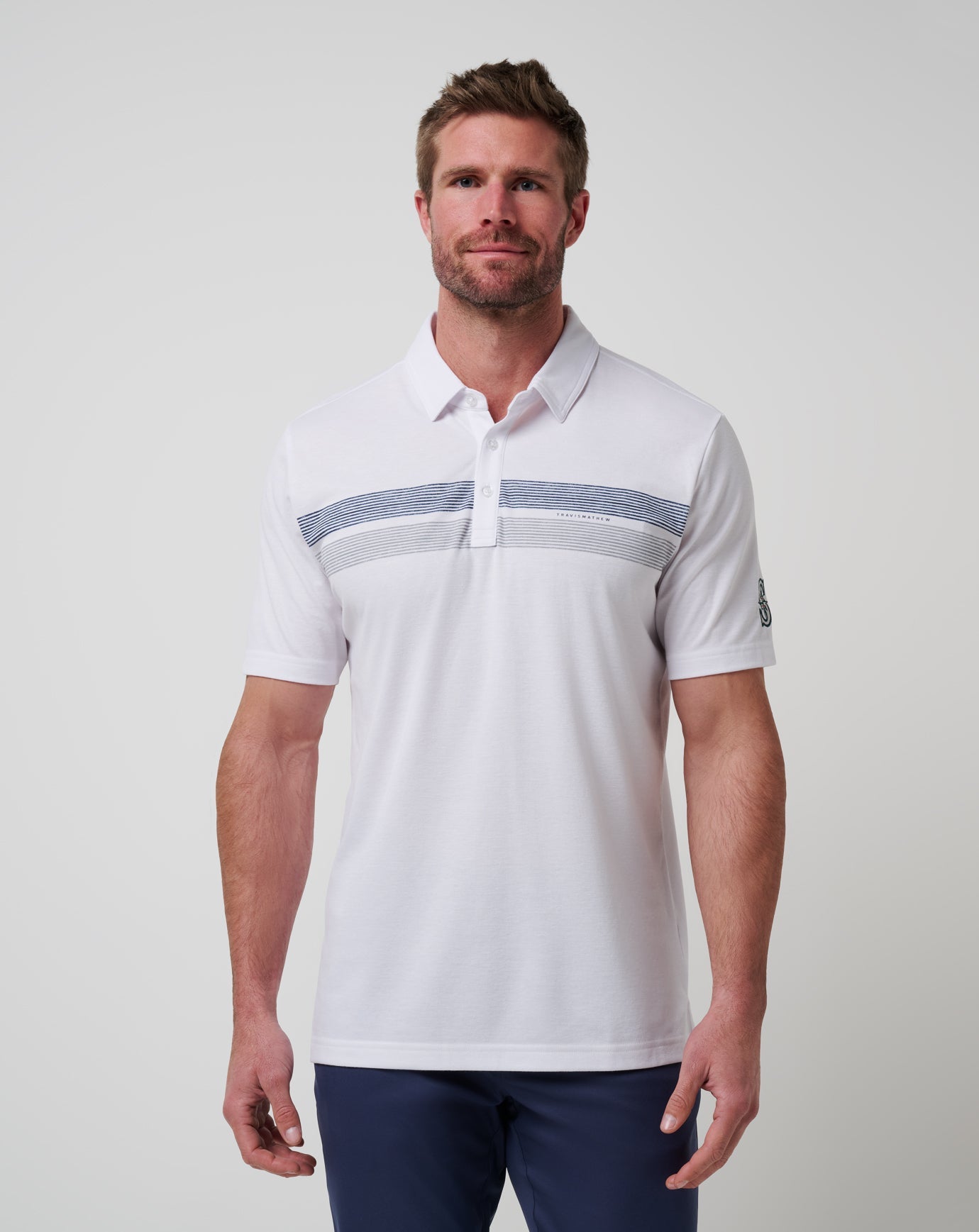 White Travis Mathew Seattle Mariners Top Recruit Polo