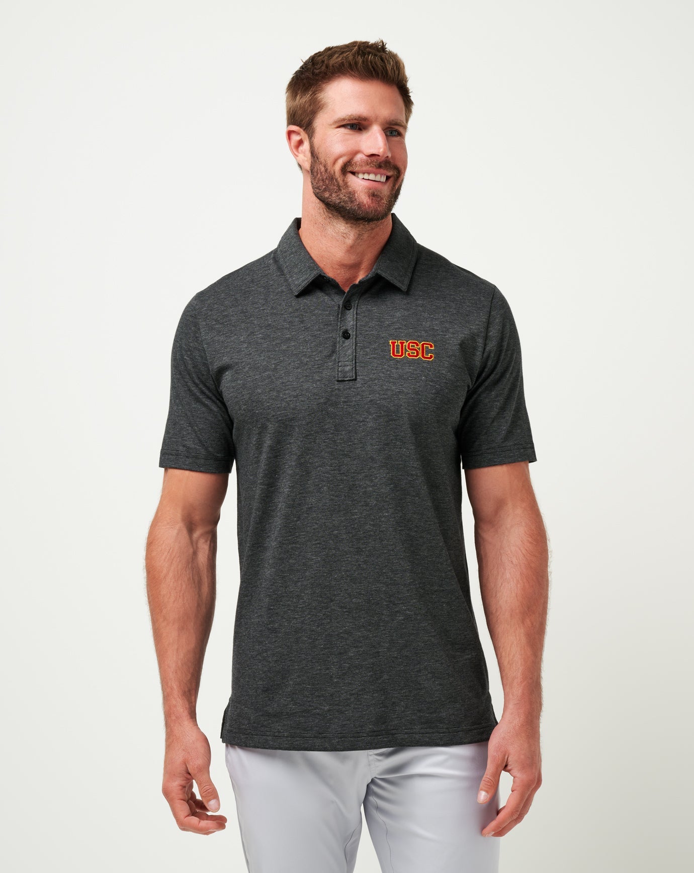 Heather Black Travis Mathew USC The Zinna Polo