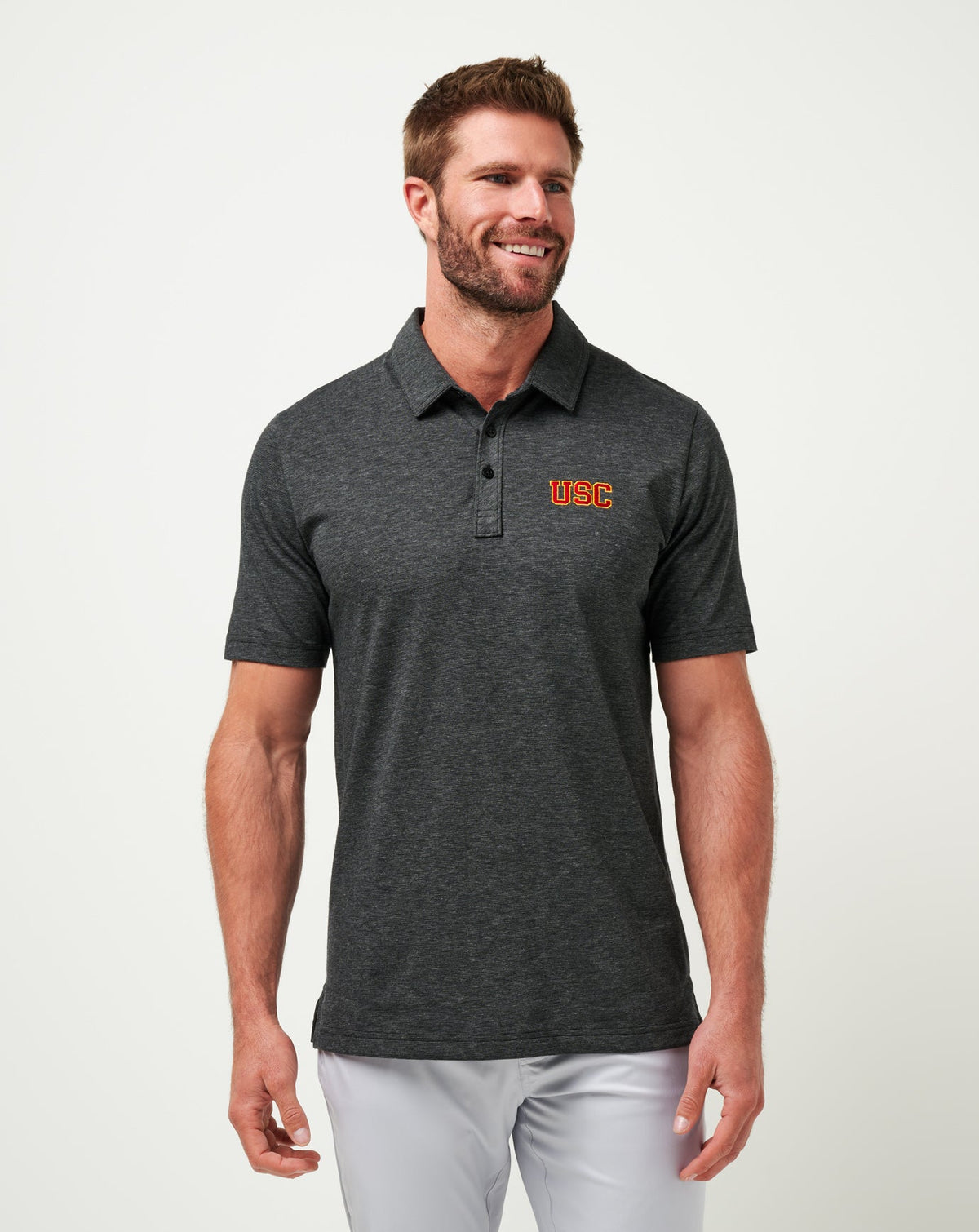 Heather Black Travis Mathew USC The Zinna Polo